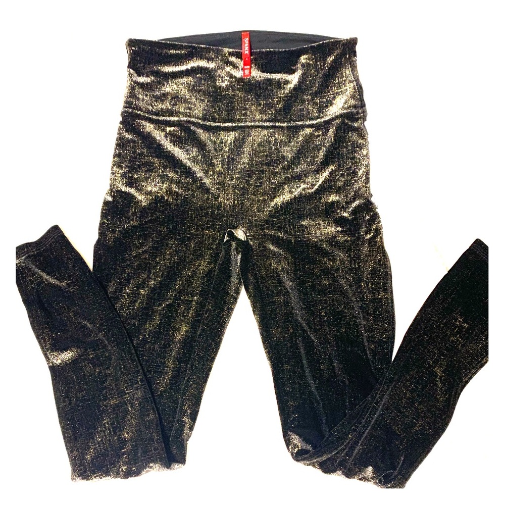 Spanx Velvet Shine Leggings NWOT